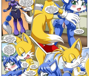 comic Turning Tails