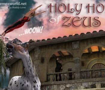 comic Holy Horse of Zeus