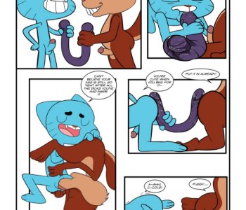 comic Cat And Squirrel Interactions