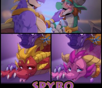 comic Spyro - A Hero's Tail