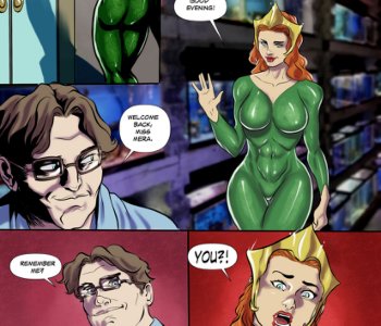 comic Mera Gets Blackmailed