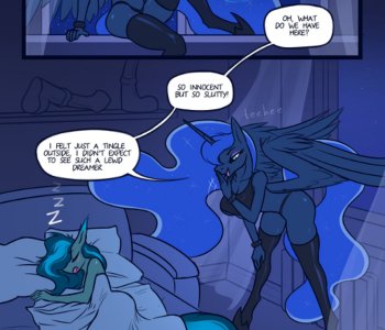 comic Seduced Night Mare