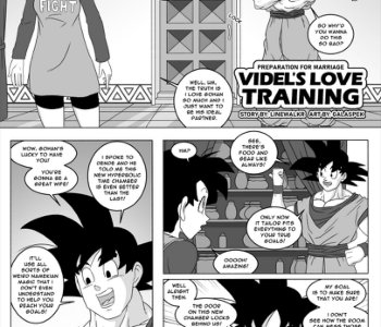 comic Videl's Love Training