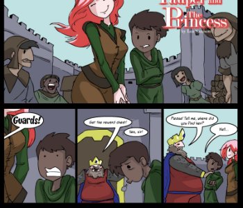 comic Pauper and the Princess