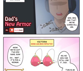 comic Dads New Armor