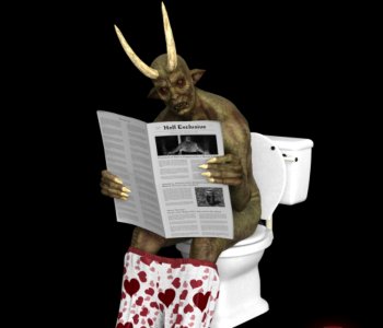 comic The Toilet from Hell