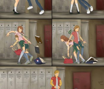 comic Dont Run in Hallways