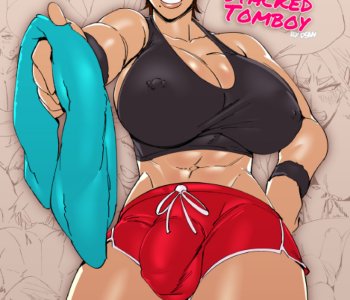 comic My Gym Partner is a Stacked Tomboy