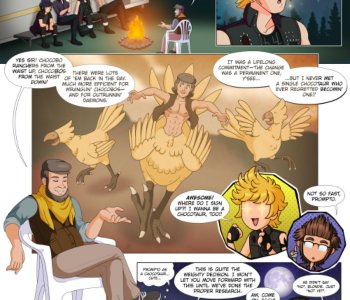 comic Final Fantasy - Bros Before 'Bos