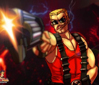 comic Duke Nukem Assfucked