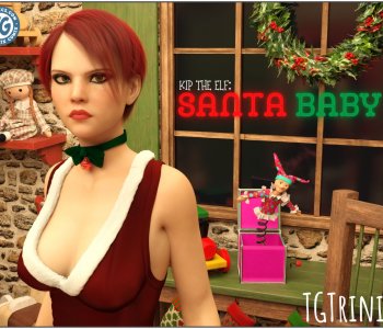comic Kip the Elf - Santa Baby