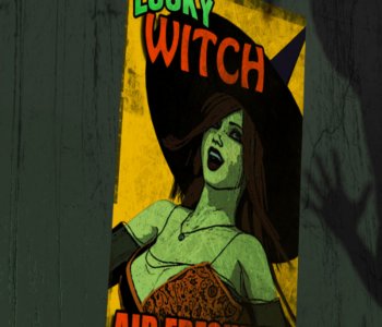 comic Lucky Witch