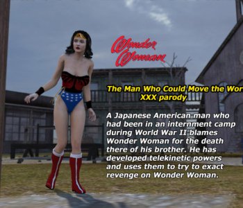 comic Wonder Woman - The Man Who Could Move the World