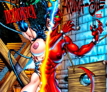 comic Venus Domina Vs. Akuma-She