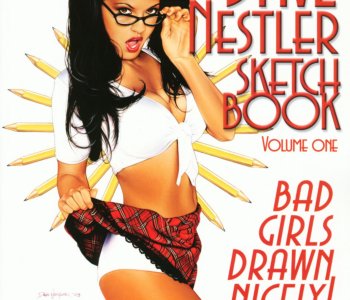 comic Dave Nestler Sketchbook - Bad Girls Drawn Nicely!