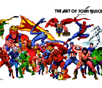 comic The Art Of John Buscema