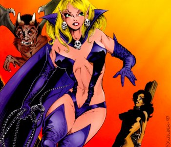 comic Hell's Mistress