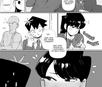 comic Komi-san makes a porno