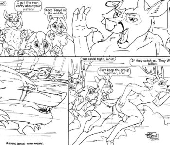 comic Wolf Hunt