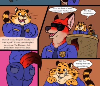 comic Zootopia Police