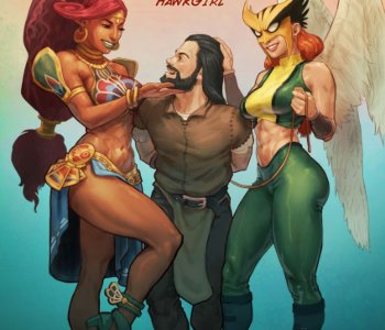 comic Hot Duels V - Urbosa vs Hawkgirl
