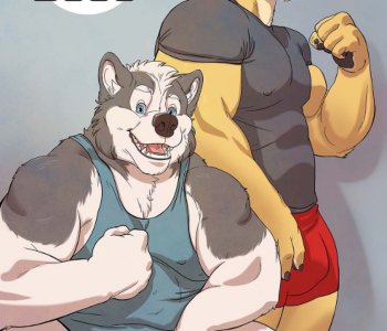comic Gym Dogs