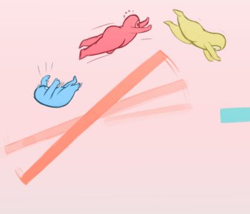 comic See-Saw Slip