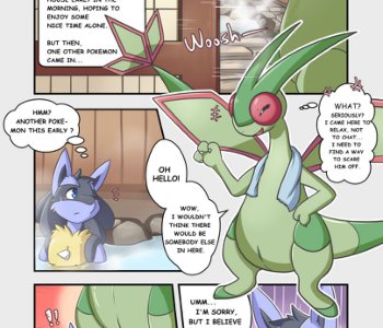 comic In The Bath House
