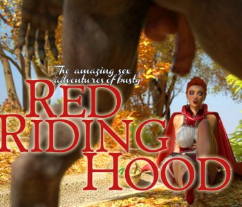 comic Red Riding Hood