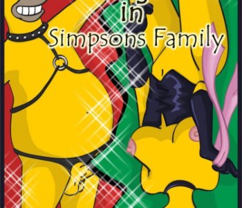 comic Hot BDSM Night in Simpsons Family