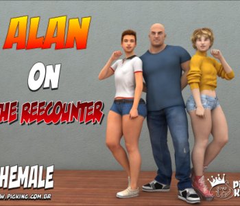 comic Alan on - The Re-Encounter