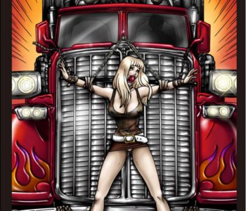 Fansadox 151 - Lesbi K Leih - Truck to Hell Porn Comics