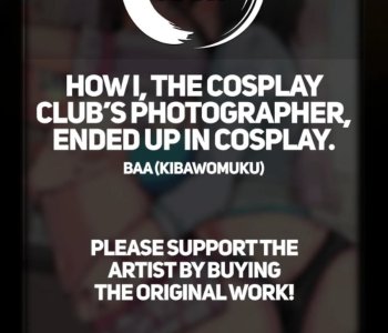 comic How I, The Cosplay Club's Photographer, Ended Up In Cosplay