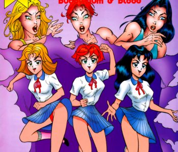comic Vampire Girls - Bubblegum & Blood