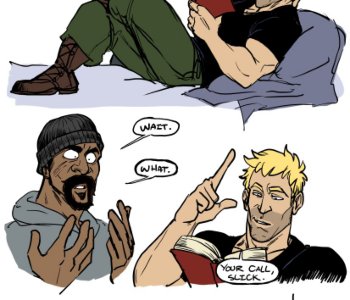 comic Nice Guy Jack x EdgeMaster Gabe