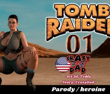 comic Tomb Raider
