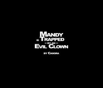 comic Mandy trapped by evil clown