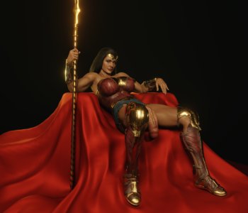 comic Wonder Woman Light Practice