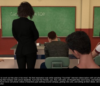 comic The Teacher Blackmail