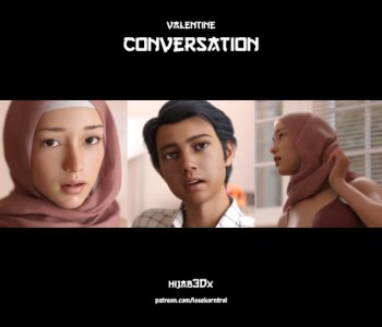 comic Valentine Conversation