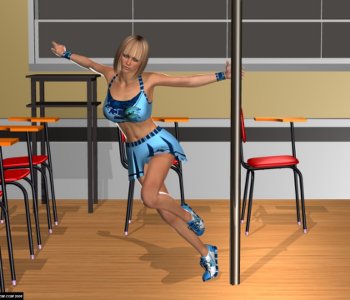 comic Cheerleader