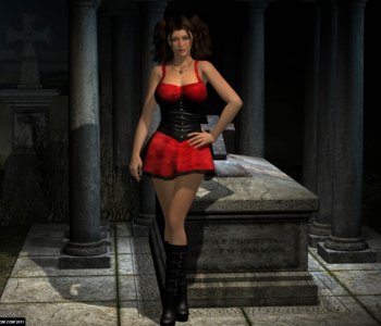 comic Kim Halloween