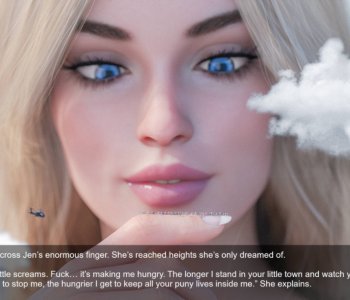 comic Giantess Snack