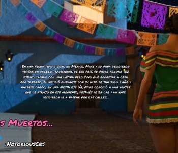 comic Day Of The Dead - Spanish