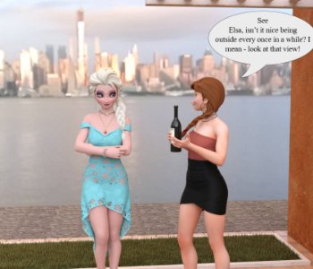 comic Frozen Skinsuit