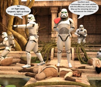 comic Jedi Temple Trap