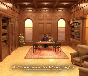 comic A Goddess in Moonlight