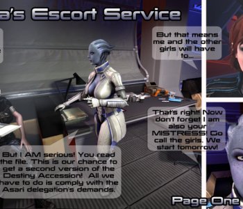comic Liara's Escort Service