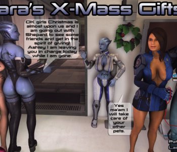 comic Liara's X-Mass Gifts!
