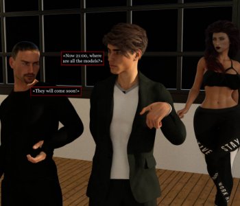 comic Tall Models Photoshoot